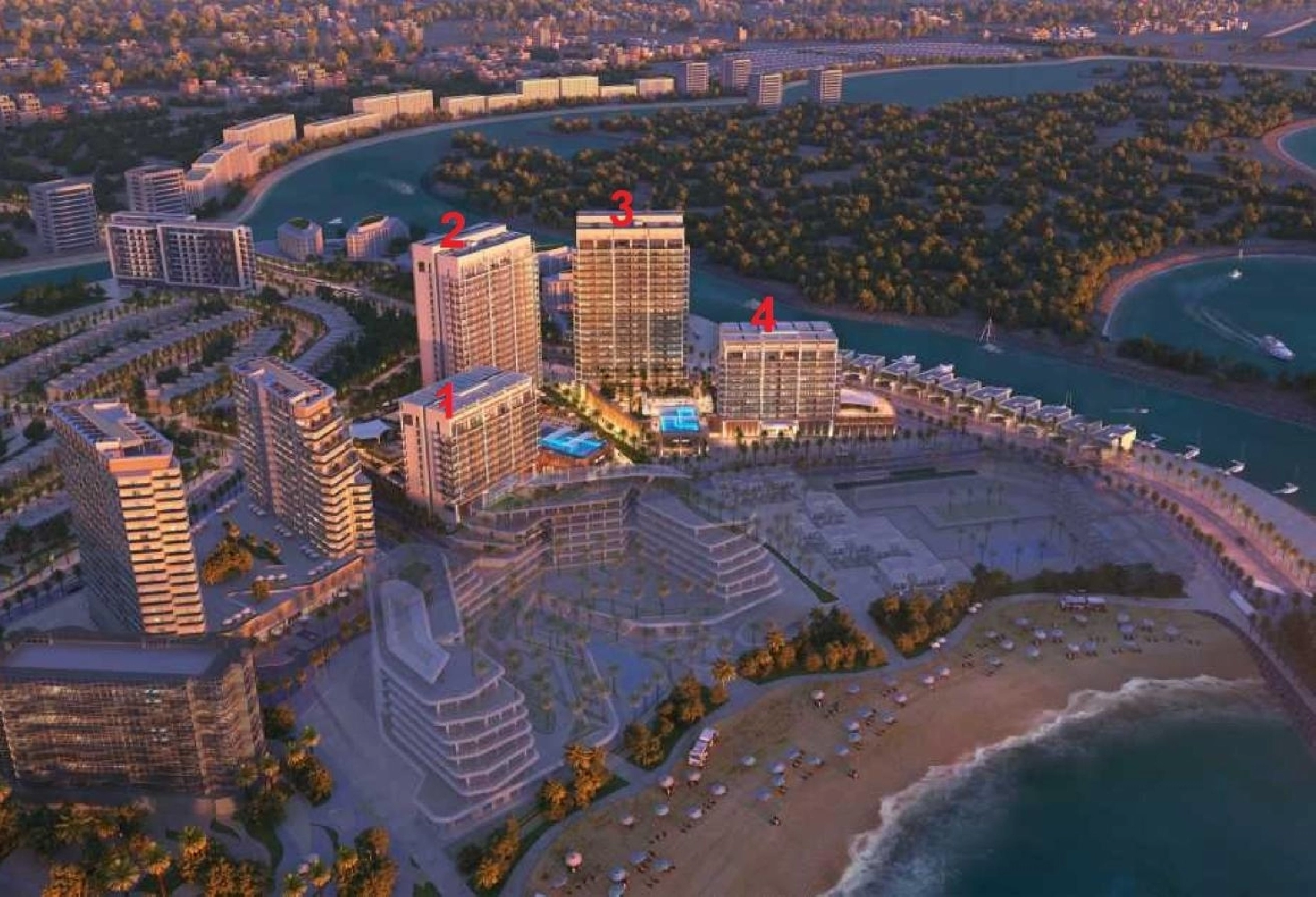 Sea View | 1 Bedroom Apartment | High Floor