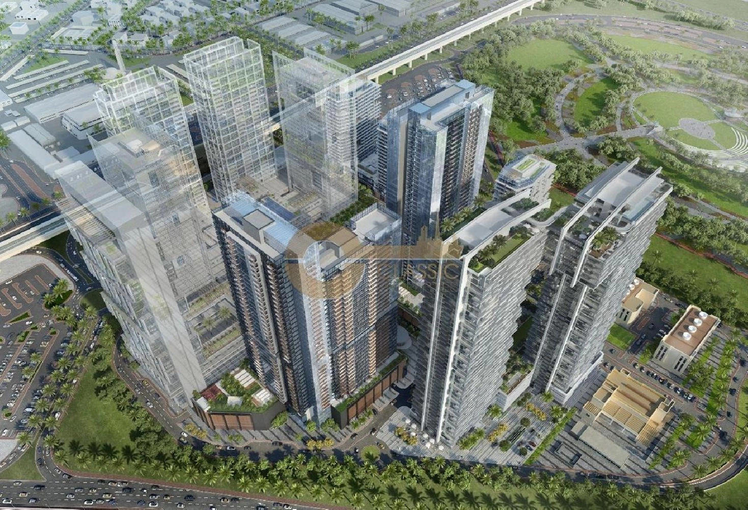 Community View | High Floor | Tower A | PVR 2BHK Image# 1