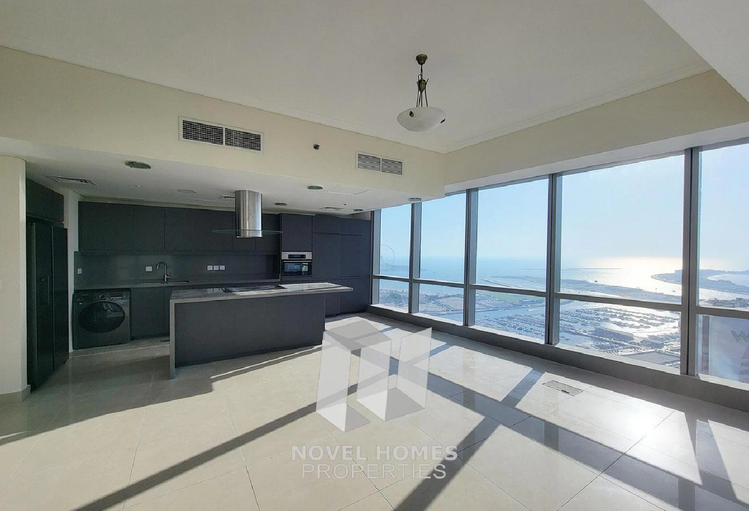 Full renovated kitchen|Sea and Palm View| 3br+M+S