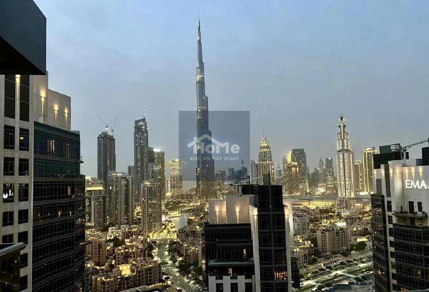 Fountain and Burj Khalifa View | Modern Style Image# 1