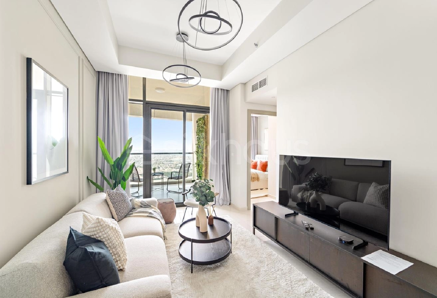 High Floor with Balcony | Furnished | Vacant Pictures