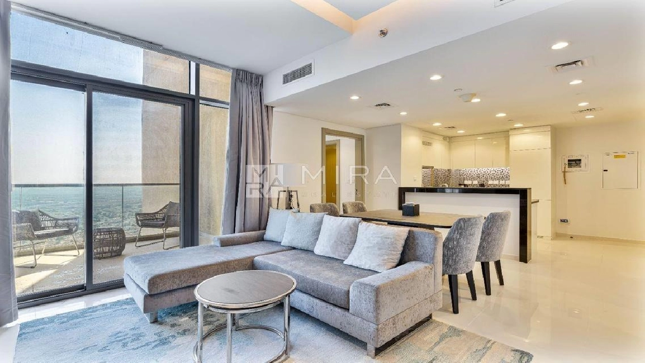 Modern 2 BR | Burj and Downtown View | High Floor Image# 1