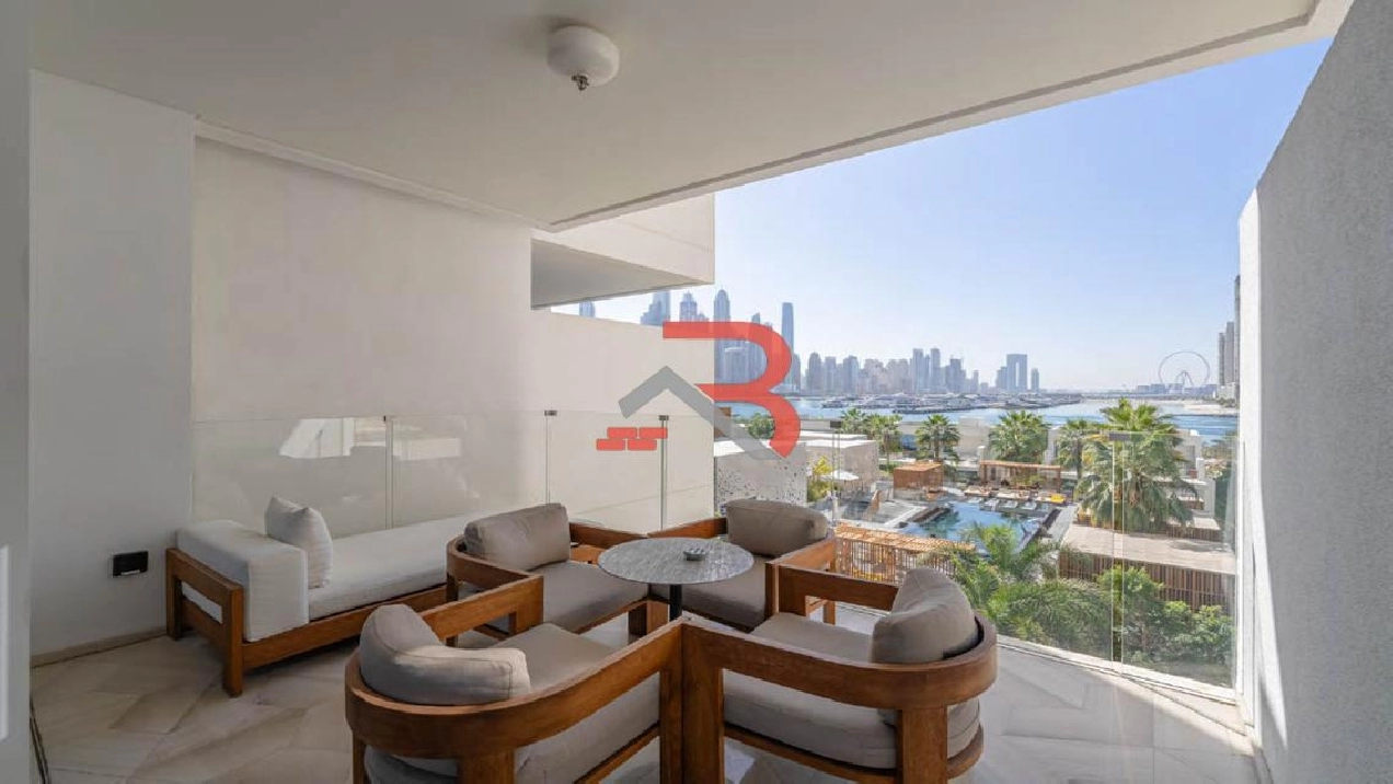 Panoramic Sea View | Fully Furnished | Maid room