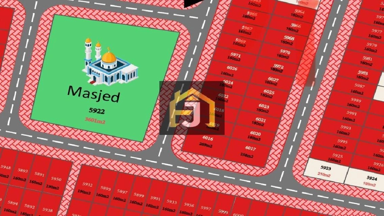 Land for Sale in Al Yasmeen, Ajman - 1722 sqft