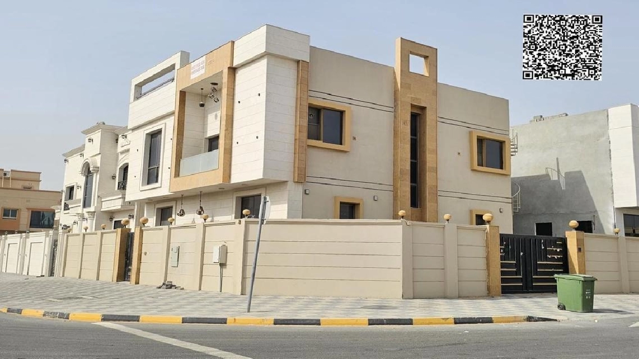 Villa for rent corner  two streets ready to move