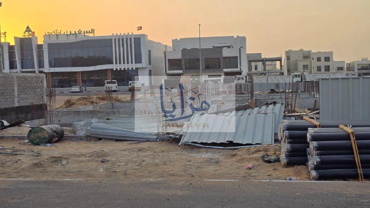 Residential corner plot opposite Al Safir Market,